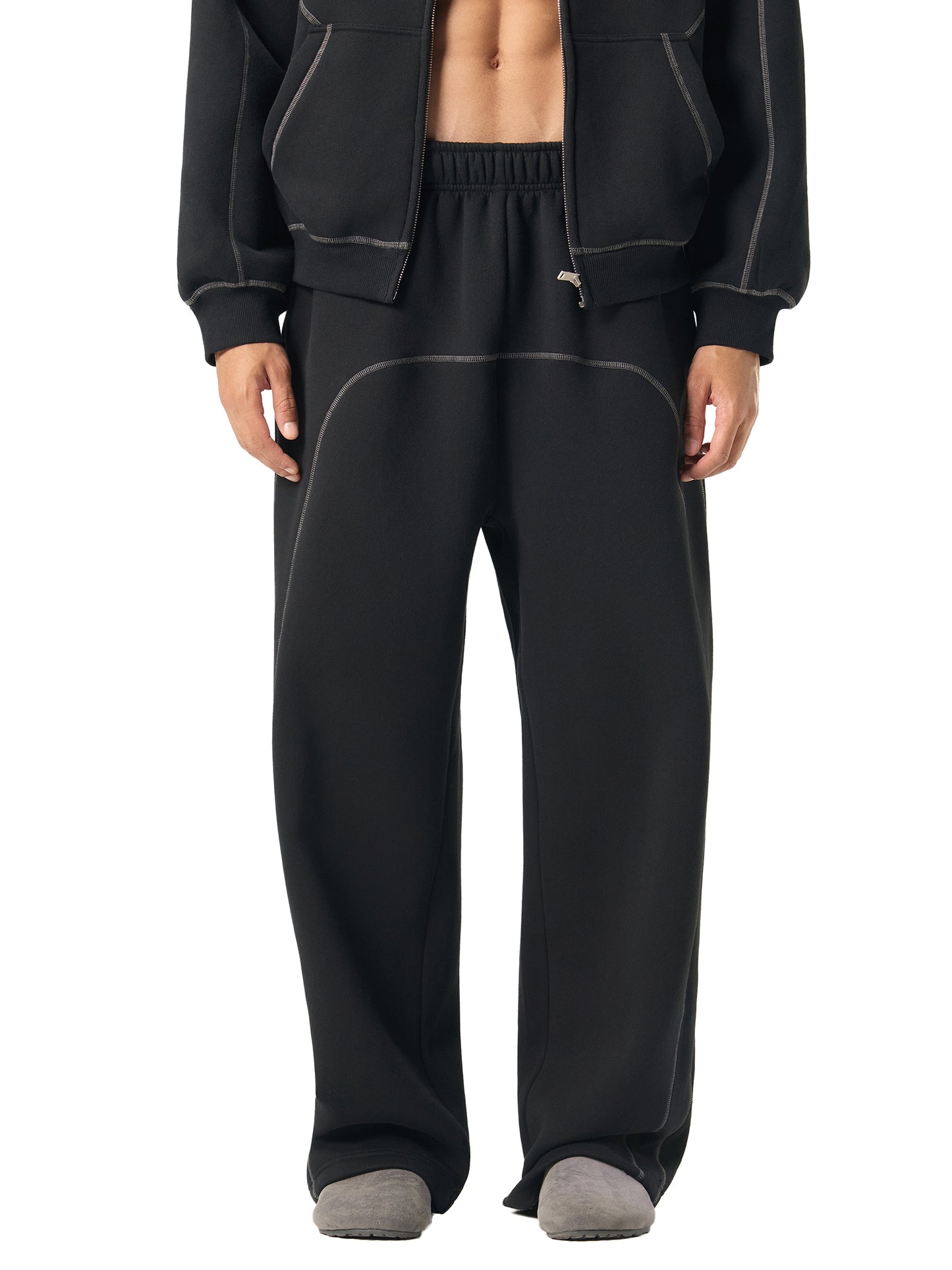 Contrast Stitch Sweatpants