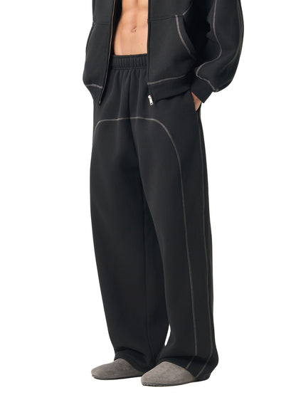 Contrast Stitch Sweatpants