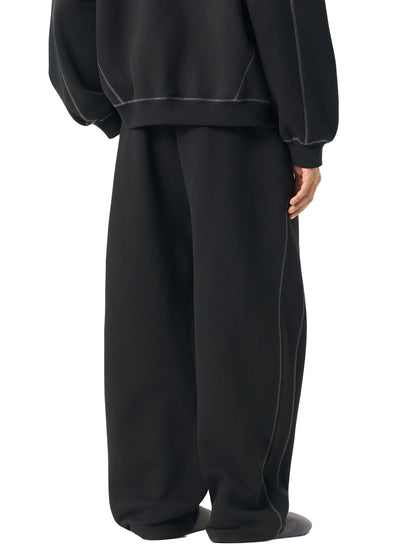 Contrast Stitch Sweatpants