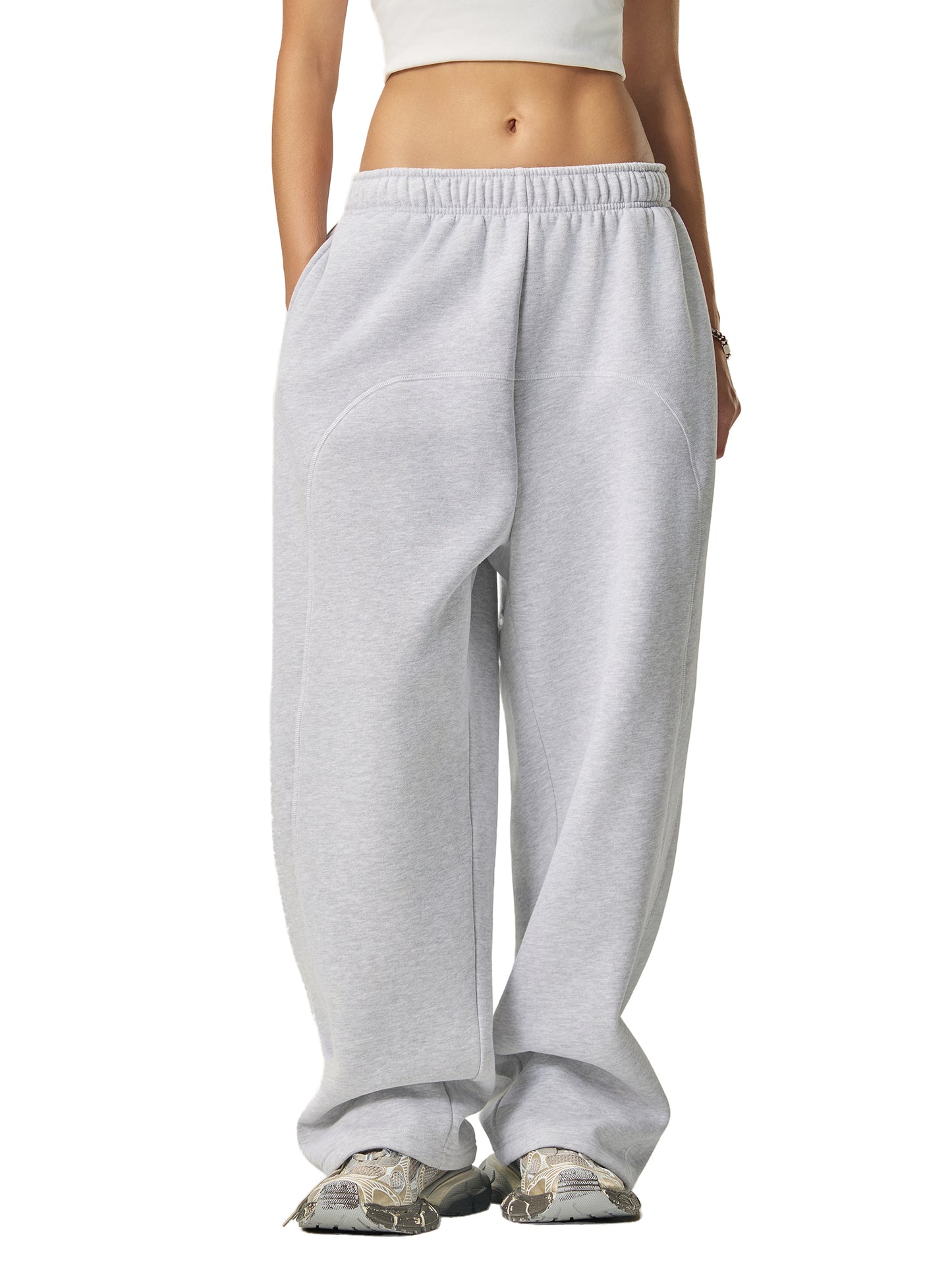 Contrast Stitch Sweatpants